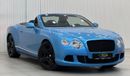 Bentley Continental GTC 2013 Bentley Continental GTC W12, Full Bentley Service History, Excellent Condition, GCC