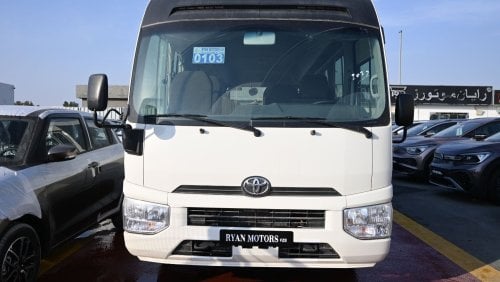 Toyota Coaster Toyota Coaster 4.2L Diesel, BUS, RWD, 2 Doors, 23 Seats, Manual Transmission, Rear Parking Sensors,