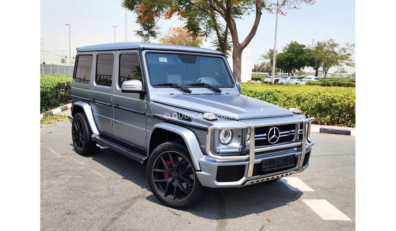 Mercedes-Benz G 63 AMG 2016 MERCEDES BENZ G- 63 AMG 5.5L V8 BI-TURBO GCC SPEC 536 BHP IN EXCELLET CONDITION