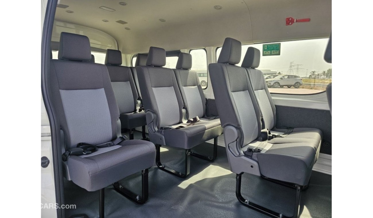 تويوتا هاياس Toyota Hiace 2.8L Diesel Manual Transmission, High Roof, 13 Seater, Model 2025