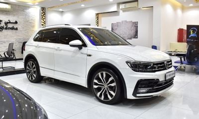 Volkswagen Tiguan EXCELLENT DEAL for our Volkswagen Tiguan R-Line 4Motion ( 2019 Model ) in White Color GCC Specs