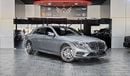 Mercedes-Benz S 400 AED 3,400 P.M | 2015 MERCEDES-BENZ S400 AMG  | FULL SERVICE HISTORY | GCC | PANORAMIC VIEW | FULLY L