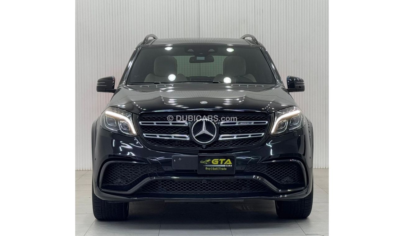 مرسيدس بنز GLS 63 2017 Mercedes-Benz GLS63 AMG, One Year Warranty, Full Service History, Excellent Condition, GCC