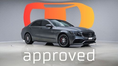 مرسيدس بنز C 63S AMG - 2 Years Approved Warranty - Approved Prepared Vehicle