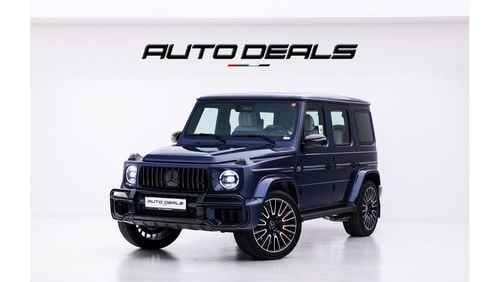 Mercedes-Benz G 63 AMG Manufaktur | GCC Gargash | Warranty | Service Contract | Brand New | 4.0L V8