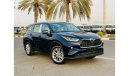 Toyota Highlander TOYOTA HIGHLANDER LIMITED 2024 DARK BLUE