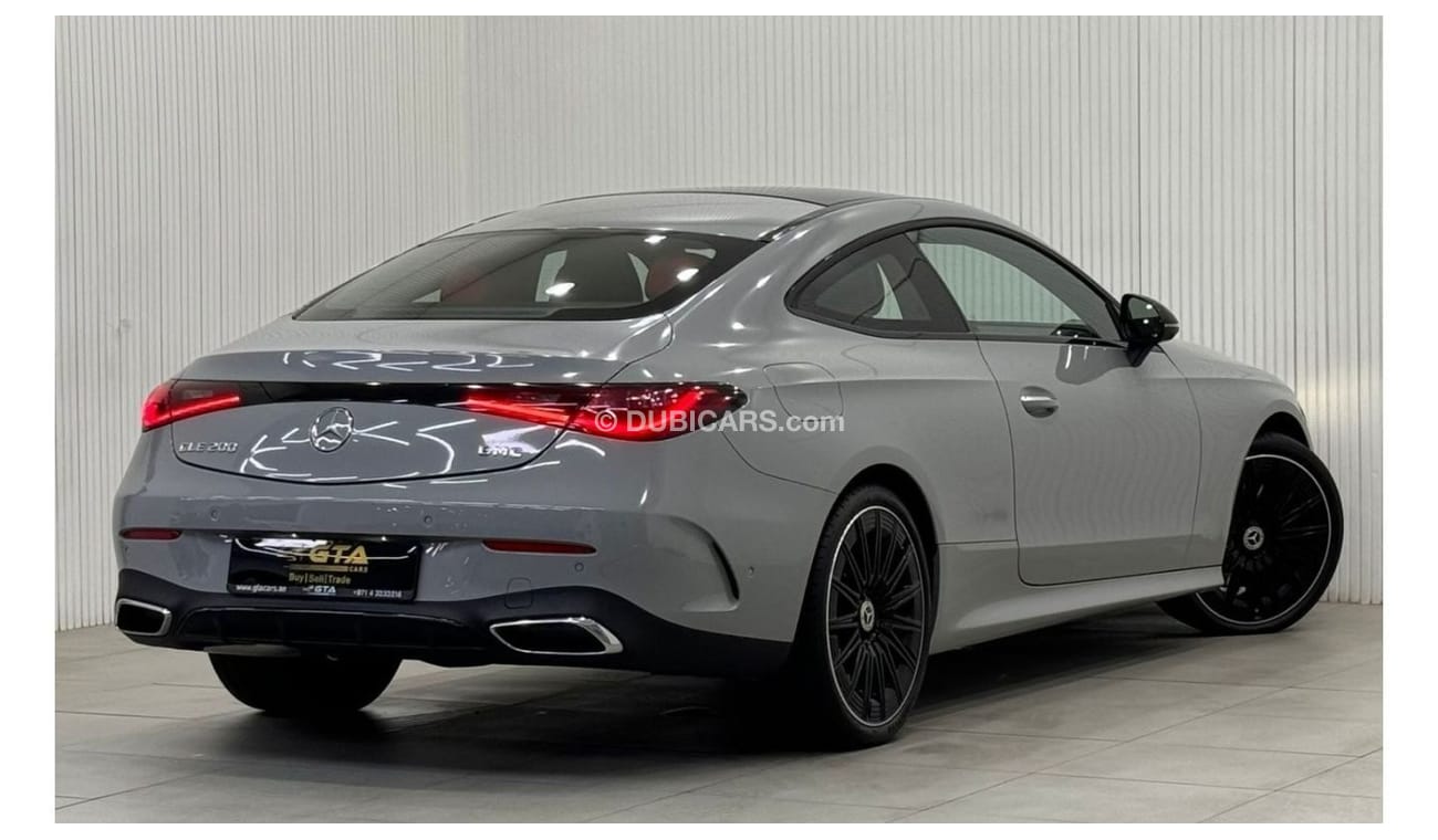 مرسيدس بنز CLE 200 Coupe 2024 Mercedes Benz CLE200 AMG Coupe, Mar 2029 Mercedes Warranty + Service Pack, Full Options, GCC