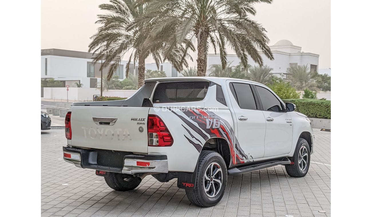 تويوتا هيلوكس TOYOTA HILUX TRD 2018 WHITE GCC