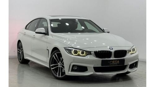 BMW 430i M Sport 2.0L 2018 BMW 430i M-Sport, October 2025 BMW Warranty + Service Pack, Low Kms, GCC