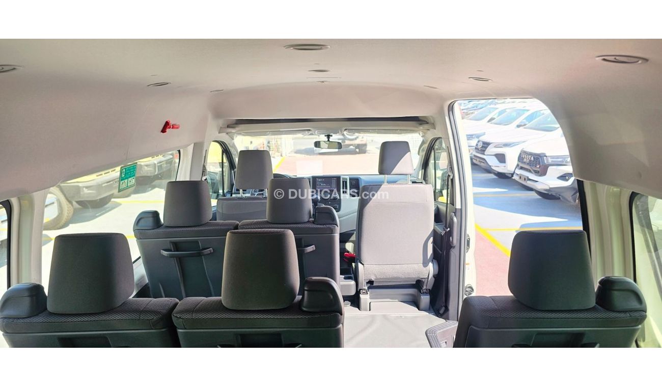 Toyota Hiace TOYOTA HIACE 3.5L V6 HIGH ROOF 13-SEATER A/T MY2025 13-SEATER PASSENGER WITH REAR Camera and Cooler