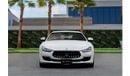 Maserati Ghibli GT | 3,525 P.M  | 0% Downpayment | Maserati Warranty!