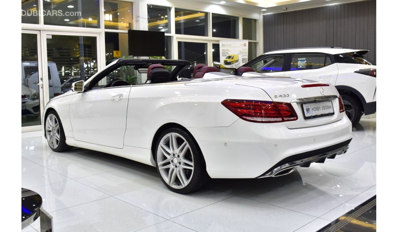 Mercedes-Benz E 400 Coupe EXCELLENT DEAL for our Mercedes Benz E400 Convertible ( 2015 Model ) in White Color GCC Specs