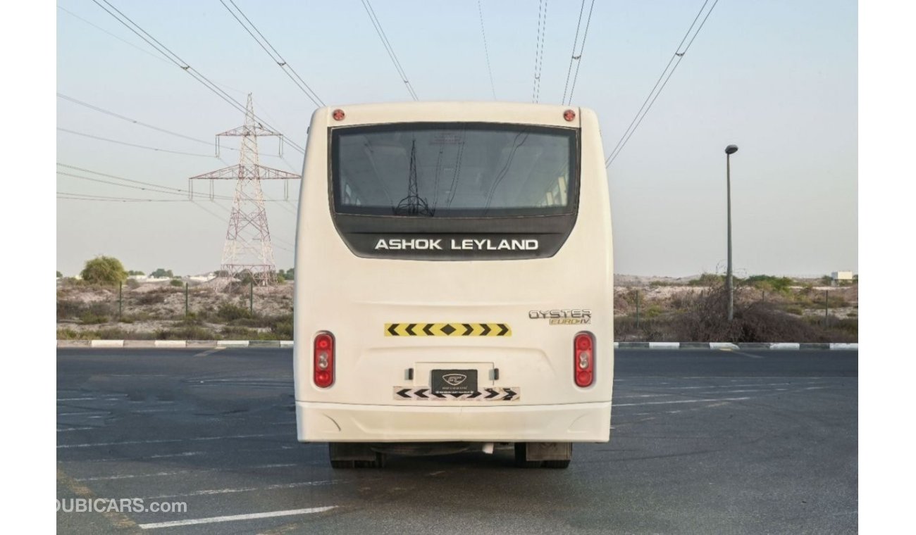 اشوك ليلاند أويستر 2018 | ASHOK LEYLAND OYSTER | 32-SEATER | GCC SPECS | FULL SERVICE HISTORY | AA9552