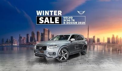 Volvo XC90 R Design AED 2,300 P.M | 2019 VOLVO XC90 T6 R-DESIGN | UNDER WARRANTY | 7 SEATS | GCC | FULLY LOADED