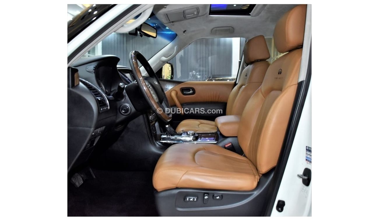 Infiniti QX80 EXCELLENT DEAL for our Infiniti QX80 ( 2015 Model ) in White Color GCC Specs