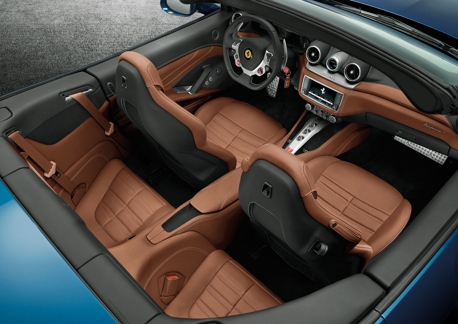 Ferrari California interior - Seats