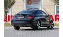 مرسيدس بنز CLA 200 Std 2.0L Mercedes-Benz CLA200 2019 GCC under Warranty with Flexible Down-Payment.