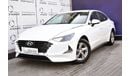 Hyundai Sonata Smart 2.5L AED 1039 PM | 2.5L SMART GCC DEALER WARRANTY WITH REAR CAMERA AND SENSOR