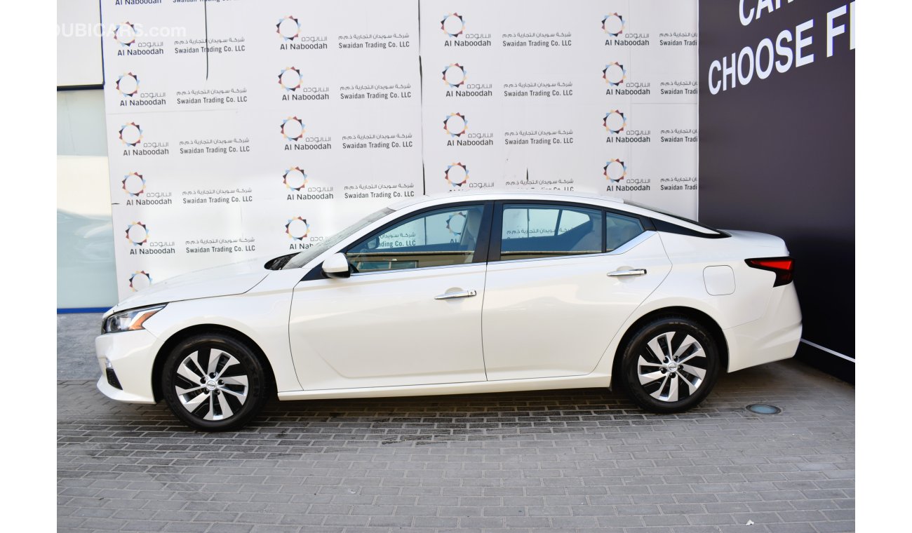 نيسان ألتيما AED 1039 PM 2.5L S 2020 GCC DEALER WARRANTY