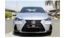 Lexus IS300 LEXUS IS300 F SPORT 2020 GCC AL FUTTAIM LEXUS LOW MILEAGE SINGLE OWNER IN MINT CONDITION