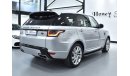 Land Rover Range Rover Sport HSE EXCELLENT DEAL for our Land Rover Range Rover Sport HSE ( 2019 Model ) in Silver Color GCC Specs