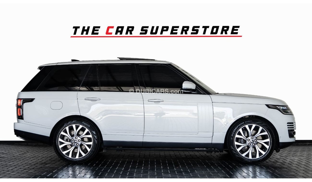 لاند روفر رينج روفر 2020 - RANGE ROVER VOGUE SE P525 - GCC - FULL AGENCY HISTORY - WARRANTY TILL NOV 2024 WITH AL TAYER