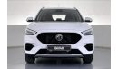 MG ZS Standard | 1 year free warranty | 1.99% financing rate | Flood Free