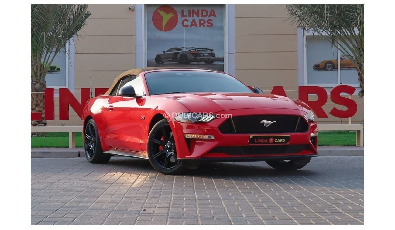 فورد موستانج Ford Mustang GT Premium Convertible 2018 GCC under Agency Warranty and Service Contract with Flexibl