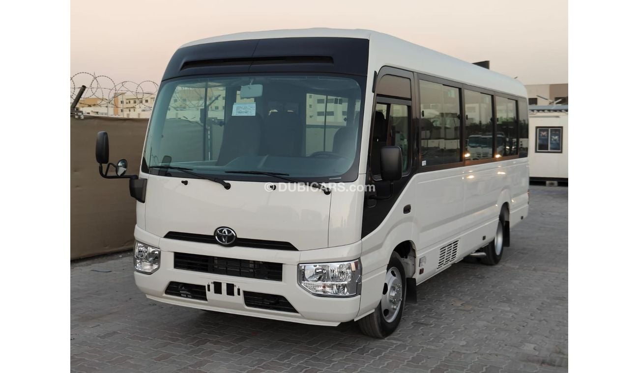 تويوتا كوستر 2024 Toyota Coaster High-Roof 23-Seater 4.0L 4-Cyl Turbo Diesel M/T RWD (Auto Closing Door) Export O