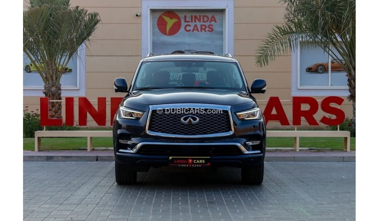 Infiniti QX80 Luxe 7st Infiniti QX80 2020 GCC under Warranty with Flexible Down-Payment/ Flood Free.