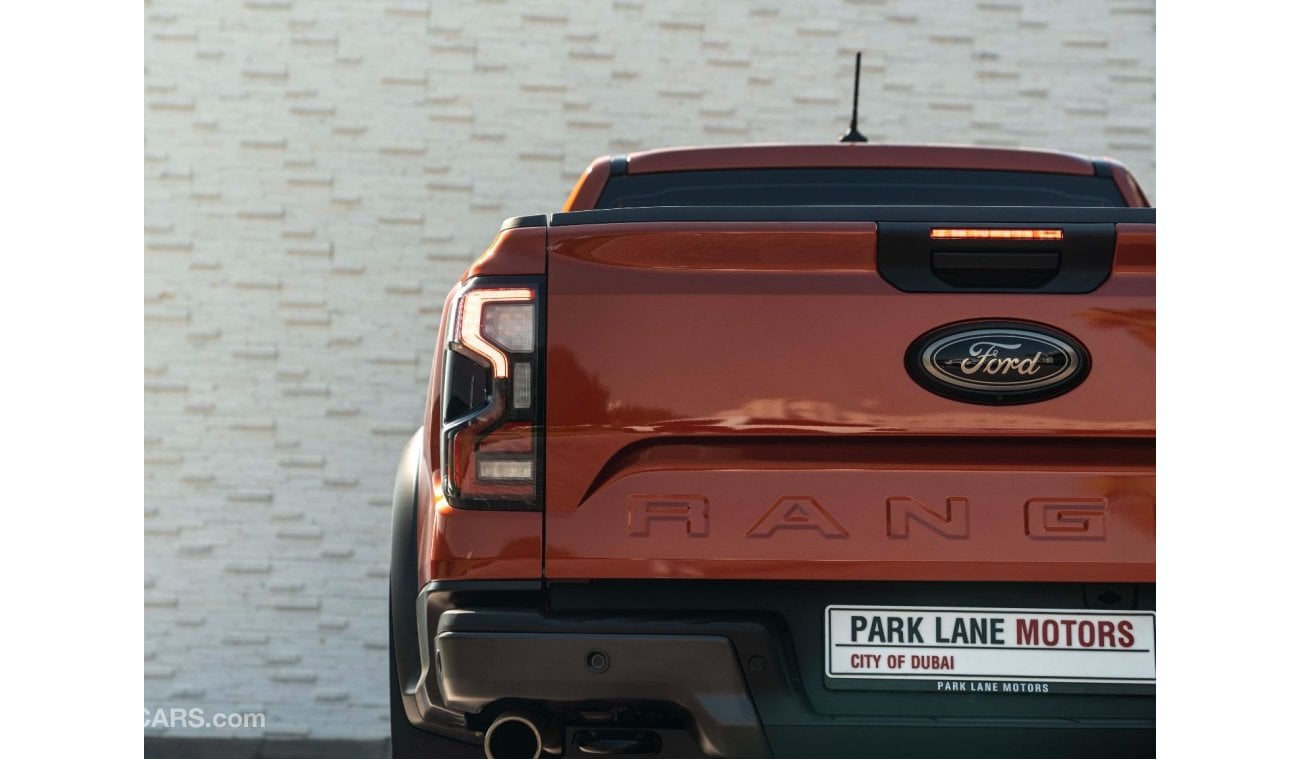 Ford Ranger Raptor AED 3,538 PM • RANGER RAPTOR • FULLY LOADED • OFFICIAL FORD WARRANTY AND SERVICE PLAN UNTIL 2028