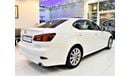 لكزس IS 300 ( ONLY 87000 KM & With SERVICE HISTORY ) Amazing Lexus IS 300 2008 Model!! in White Color! GCC Specs