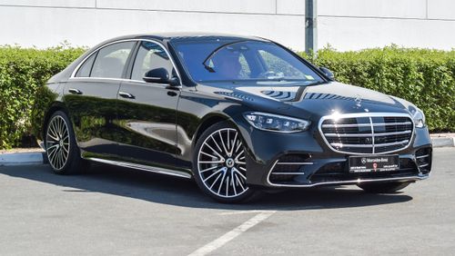 مرسيدس بنز S 500 (HURRY UP) Mercedes S 500 Full option 2021 GCC (warranty and service 5 years)