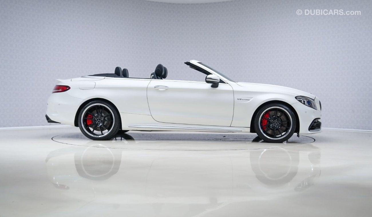 مرسيدس بنز C 63S AMG Cabriolet - 2 Years Approved Warranty - Approved Prepared Vehicle