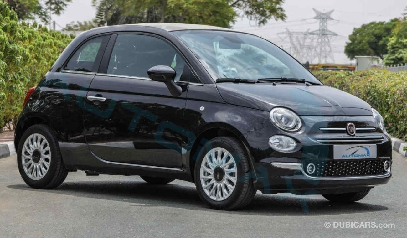 Fiat 500 Cabrio 1.4L FWD , 2024 GCC , 0Km , With 5 Years or 120K Km Warranty @Official Dealer