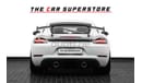 بورش كايمان 718 2024 I PORSCHE 718 CAYMAN GT4 RS WEISSACH I GCC I DEALER WARRANTY I BRAND NEW