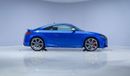 Audi TTRS TFSI Quattro - AED 6,183 P/M - 2 Years Warranty