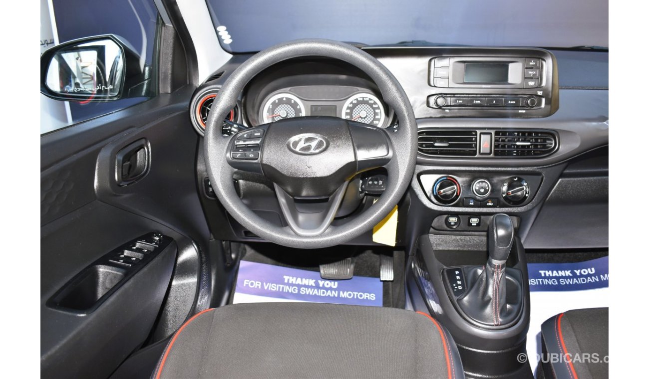 Hyundai Grand i10 AED 529 PM | 1.2L GLS GCC DEALER WARRANTY