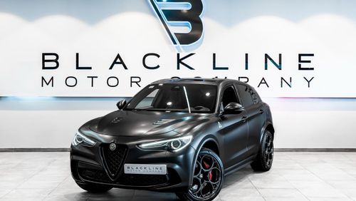 Alfa Romeo Stelvio Quadrifoglio 2022 Alfa Romeo Stelvio Quadrofoglio, 2027 Gargash Warranty + Service Contract, Low KMs