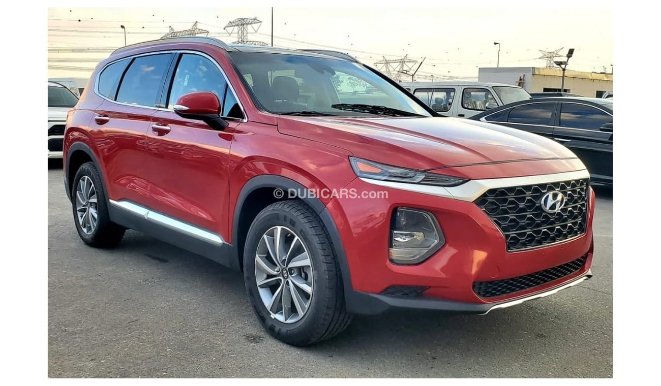 Hyundai Santa Fe GL Panorama HYUNDAI SANTA FE RED 2019