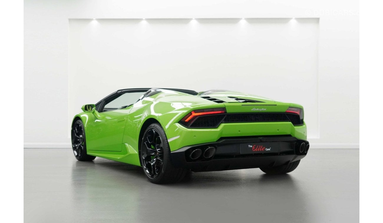 Lamborghini Huracan LP580-2 2018 LAMBORGHINI HURACAN LP580 RWD SPYDER