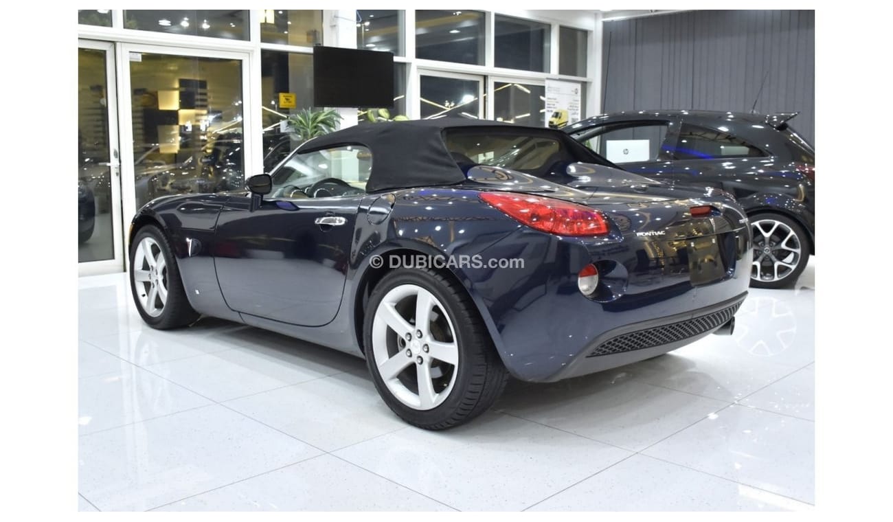 بونتياك سولستيس EXCELLENT DEAL for our Pontiac Solstice Convertible ( 2006 Model ) in Blue Color American Specs