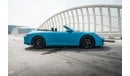 بورش 911 Porsche Carrera 911 Blue Cabriolet