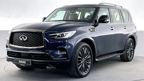 إنفينيتي QX80 Luxe Sensory ProActive - Black Edition | ضمان مجاني لمدة عام | 0 دفعة أولى