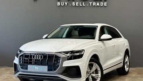 Audi Q8 AED 4,537pm • 0% Downpayment • 55TFSI • S-Line • 3 Years Warranty! 