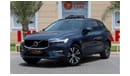 فولفو XC 60 Volvo XC60 B5 Momentum 2022 GCC under Agency Warranty and Service Contact with Flexible Down-Payment