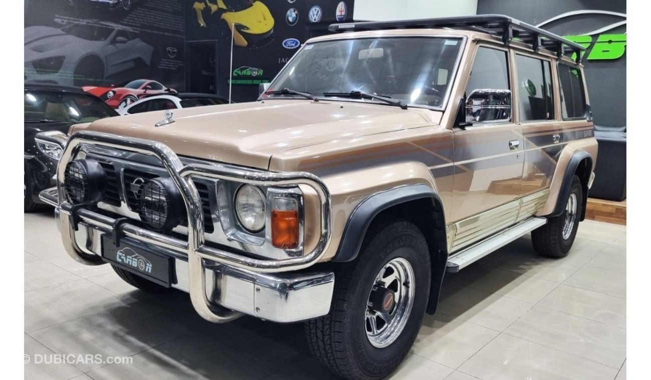 Nissan Patrol Super Safari NISSAN PATROL 1992 WITH ORIGINAL ENGINE FOR 69K AED