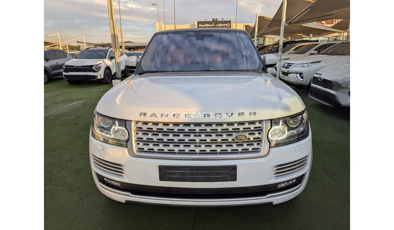 Land Rover Range Rover Supercharged 5.0L LAND ROVER RANGE ROVER 2016 VOGUE HSE SUPERCHARGER 8 CYLINDER GCC clean car withou