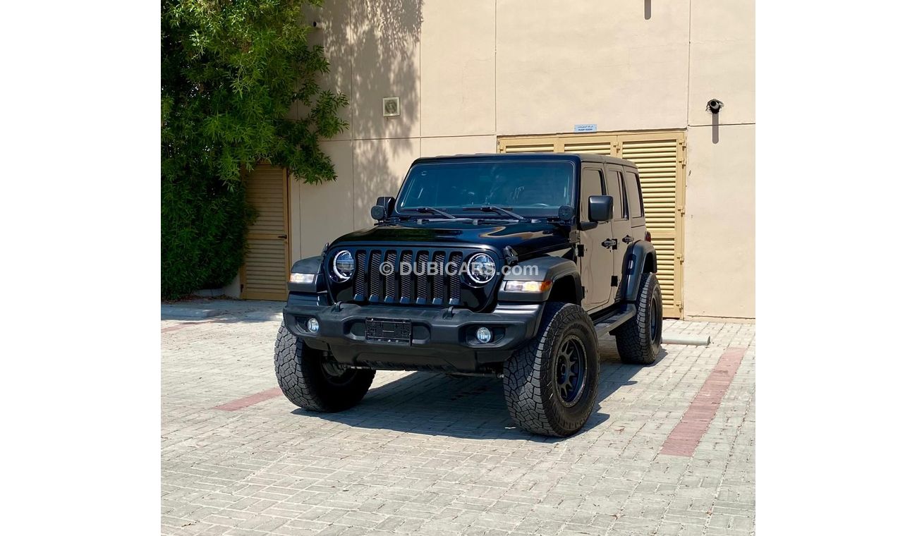 Jeep Wrangler Sport Good condition car GCC specs