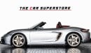 بورش بوكستر 2022-PORSCHE BOXSTER-25 YEARS ANNIVERSARY EDITION-GCC-SPECIAL CAR-AL NABOODA WARRANTY TILL 2026